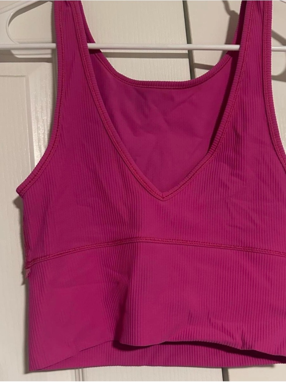 lululemon athletica Pink Power Pivot Ribbed Reversible Tank Top